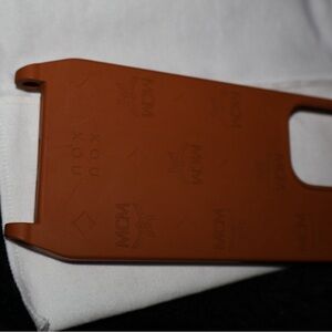 MCM Tan Logo Phone Case